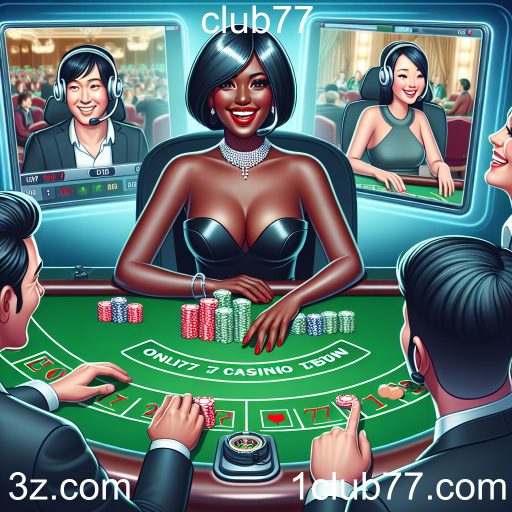 A Revolução dos Cassinos ao Vivo no Club77